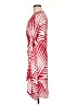 Merona Print Red Cocktail Dress Size M - photo 5