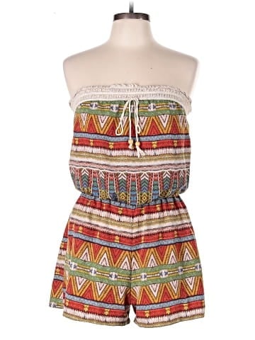 City Triangles Romper (view 1)