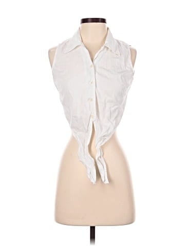 Guess Jeans Sleeveless Button-Down Shirt (view 1)