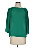 The Limited 100% Polyester Green 3/4 Sleeve Blouse Size S - photo 1
