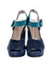 M. Gemi Color Block Blue Sandals Size EU 38 - photo 2