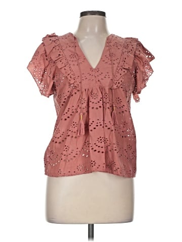 Nicole Miller Artelier Short Sleeve Blouse (view 1)
