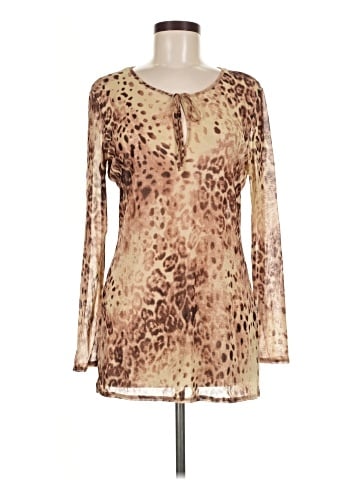 New York & Company Long Sleeve Blouse (view 1)