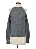 Rag & Bone/JEAN 100% Cotton Tweed Gray Pullover Sweater Size S - photo 1