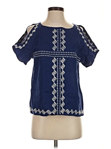 Cupcakes & Cashmere Short Sleeve Blouse (view 1)
