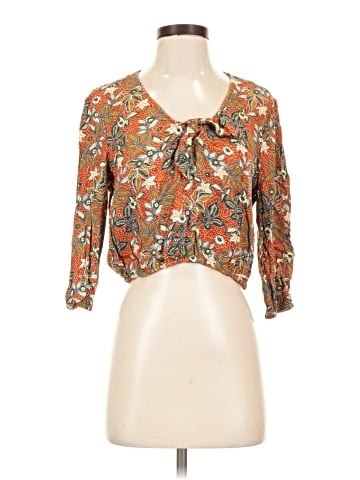 Velvet Heart 3/4 Sleeve Blouse (view 1)