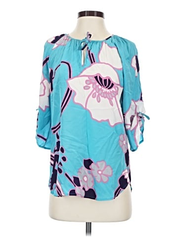 Yumi Kim 3/4 Sleeve Silk Top (view 1)