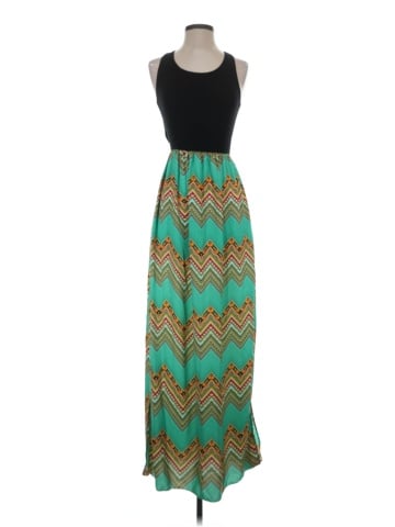 Sage Casual Dress (view 1)