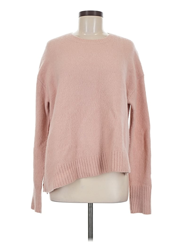 Pre-owned Allsaints Wool Pullover Sweater In Pink