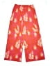 Zara Tropical Red Casual Pants Size 12 - 13 - photo 1
