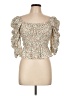 Pinky Tan 3/4 Sleeve Blouse Size L (estimated) - photo 1