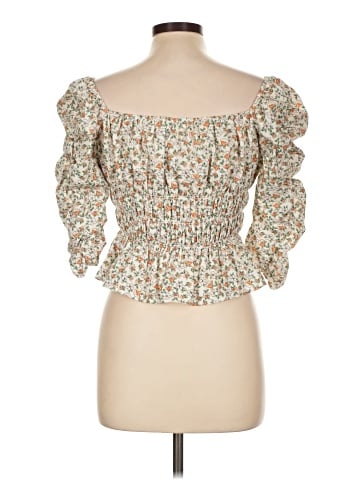 Pinky 3/4 Sleeve Blouse (view 2)