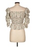 Pinky Tan 3/4 Sleeve Blouse Size L (estimated) - photo 2