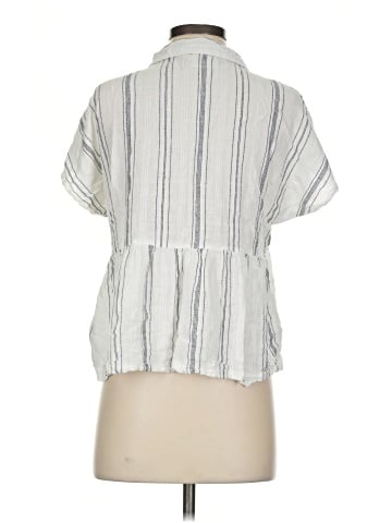 Cynthia Rowley Short Sleeve Blouse (view 2)