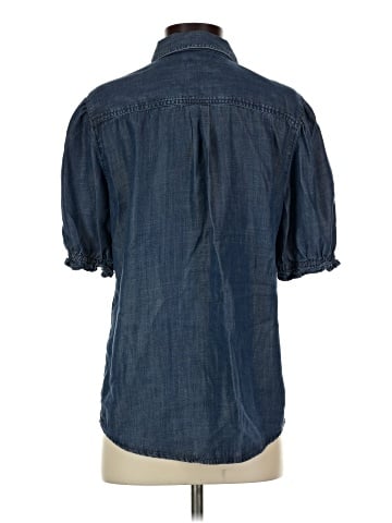 Chico's 3/4 Sleeve Button-Down Shirt (view 2)