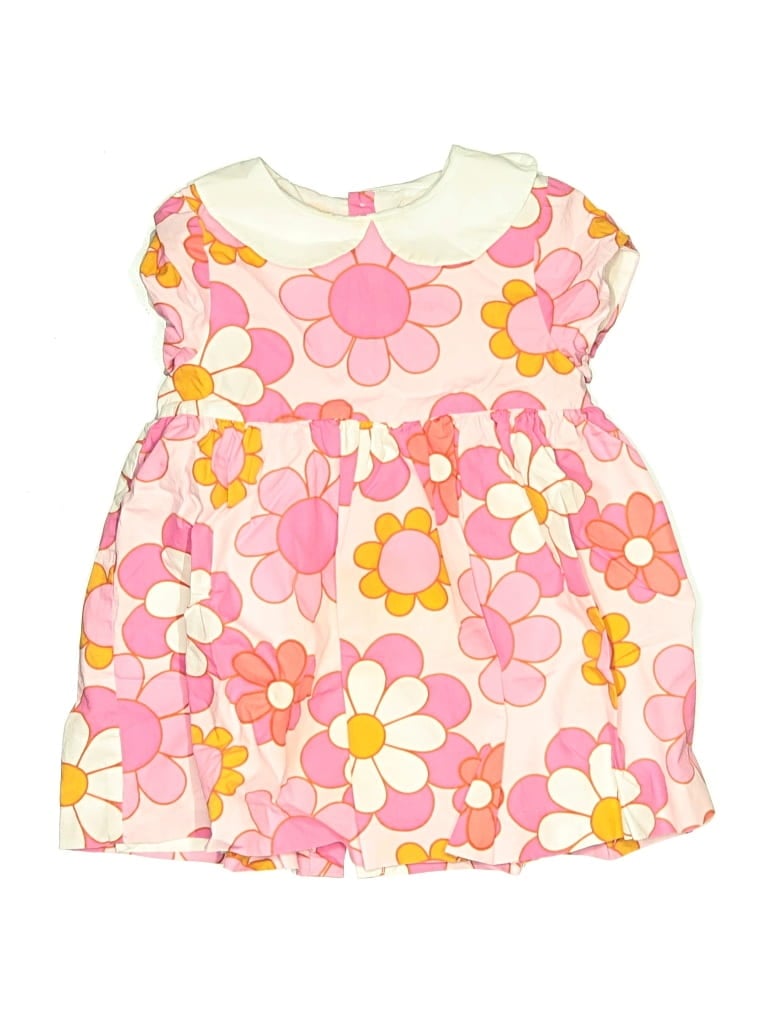 Pre-owned Jacadi Kids' Dress In Pink