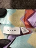 Vila 100% Polyester Blue Casual Pants Size EU 36 / US 6 - photo 7