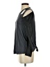 BCBGMAXAZRIA 100% Rayon Gray Long Sleeve Top Size XS - photo 5