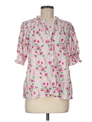 Crown & Ivy Short Sleeve Blouse (view 1)