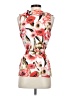 Cache 100% Polyester Pink Sleeveless Blouse Size S - photo 2