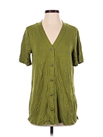 Susan Graver Short Sleeve Blouse (view 1)