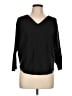 Vila Milano Black Gray Pullover Sweater Size L - photo 1
