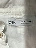 Zara Solid White Long Sleeve Button-Down Shirt Size 9 - photo 3