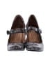Sofft 100% Leather Paisley Gray Heels Size 8 - photo 2