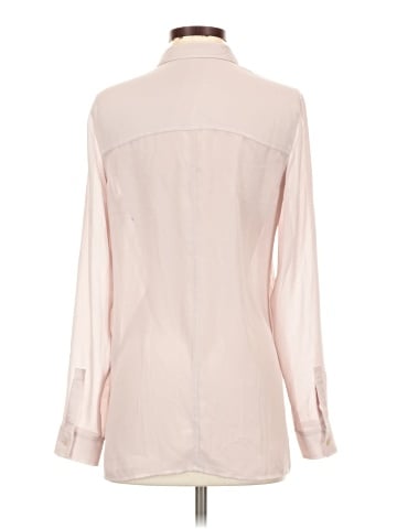Trouve Long Sleeve Button-Down Shirt (view 2)