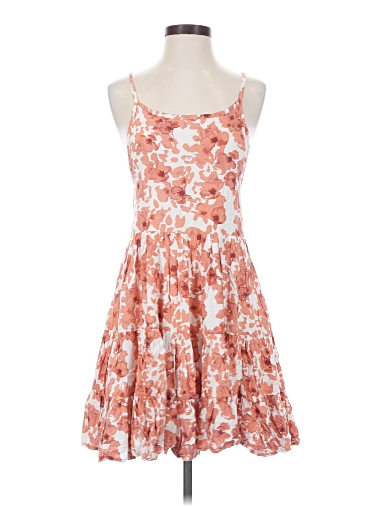 Pre-owned Tiare Hawaii Cocktail Dress In Orange