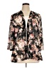 North Style Black Kimono Size 1X - photo 1