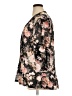 North Style Black Kimono Size 1X - photo 5
