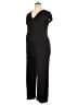 Hatch Solid Black Jumpsuit Size Med Maternity - photo 1