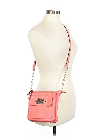 Nicole by Nicole Miller Leather Crossbody Bag (view 2)