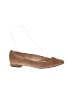 Nine West 100% Leather Tan Flats Size 9 - photo 1
