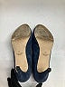 Cole Haan 100% Leather Blue Heels Size 8 - photo 4