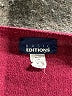 Basic Editions Checkered-gingham Burgundy Cardigan Size 1X - photo 7