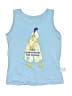 Unbranded 100% Cotton Blue Tank Top Size 130 cm / US 8 - photo 1