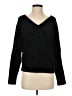 White House Black Market Solid Black Pullover Sweater Size S - photo 1