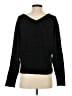 White House Black Market Solid Black Pullover Sweater Size S - photo 2
