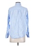 Gap 100% Linen Blue Long Sleeve Button-Down Shirt Size XXS - photo 2