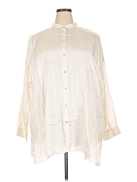 Eileen Fisher 3/4 Sleeve Silk Top (view 1)