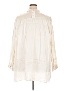 Eileen Fisher 3/4 Sleeve Silk Top (view 2)