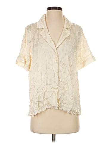 BHLDN Short Sleeve Blouse (view 1)