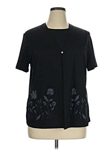 Notations Short Sleeve Top (view 1)