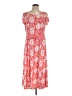 Perceptions Paisley Red Casual Dress Size L - photo 1