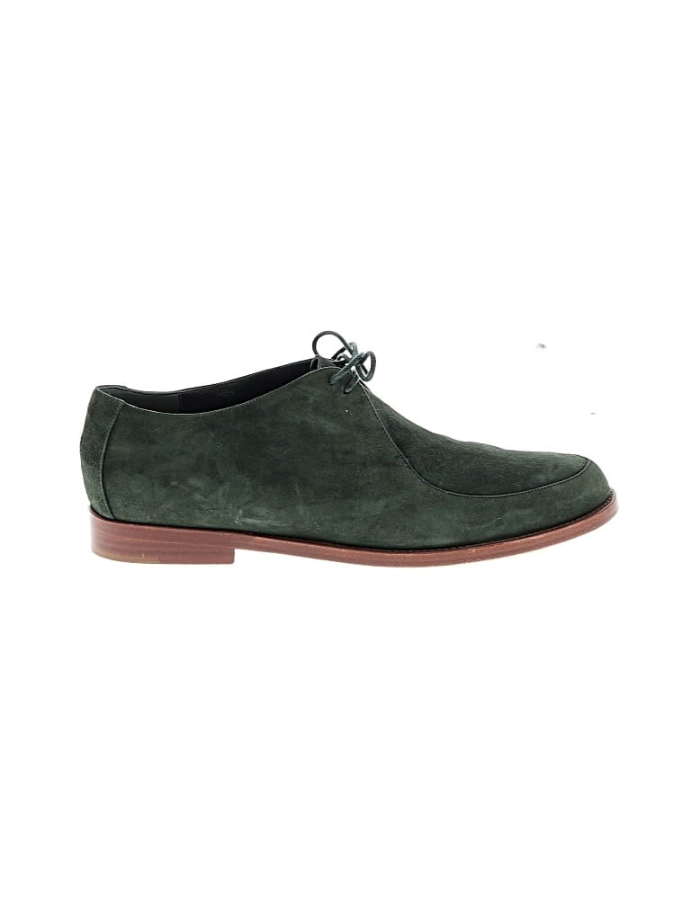 Pre-owned Mansur Gavriel Flats In Green