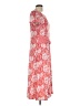 Perceptions Paisley Red Casual Dress Size L - photo 4