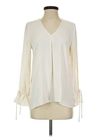 Amanda Uprichard Long Sleeve Blouse (view 1)