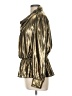 Current Air Metallic Gold Long Sleeve Blouse Size L - photo 5